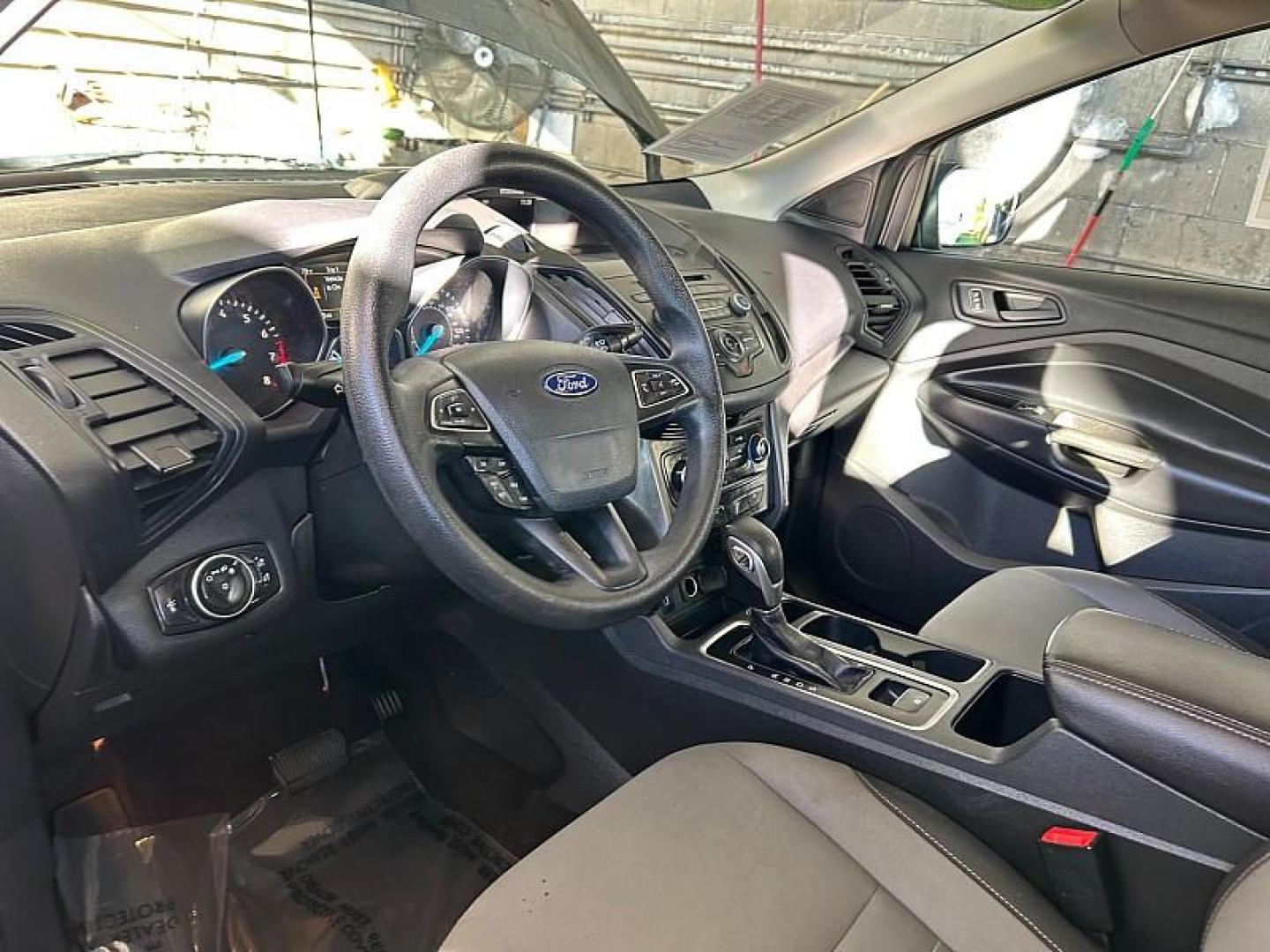 2018 BLACK Ford Escape (1FMCU0F77JU) with an 4-Cyl 2.5 Liter engine, Auto 6-Spd w/SelShft transmission, located at 412 Auto Vista Drive, Palmdale, 93551, (661) 945-0620, 34.592636, -118.136681 - Photo#10