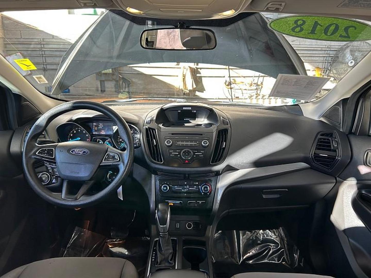 2018 BLACK Ford Escape (1FMCU0F77JU) with an 4-Cyl 2.5 Liter engine, Auto 6-Spd w/SelShft transmission, located at 412 Auto Vista Drive, Palmdale, 93551, (661) 945-0620, 34.592636, -118.136681 - Photo#15