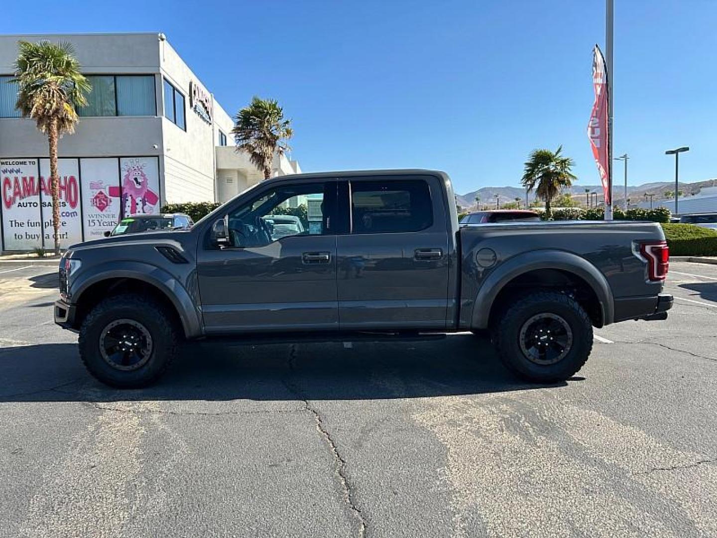 2018 GRAY Ford F-150 4WD (1FTFW1RGXJF) with an V6 EcoBoost TT 3.5L engine, Auto 10-Spd Spt Mode transmission, located at 412 Auto Vista Drive, Palmdale, 93551, (661) 945-0620, 34.592636, -118.136681 - Photo#3