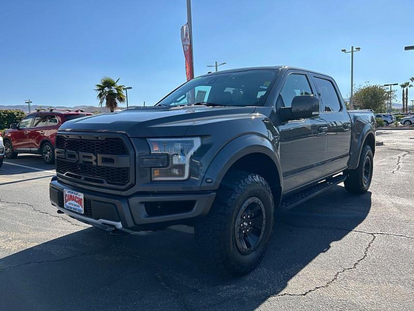 2018 GRAY Ford F-150 4WD (1FTFW1RGXJF) with an V6 EcoBoost TT 3.5L engine, Auto 10-Spd Spt Mode transmission, located at 412 Auto Vista Drive, Palmdale, 93551, (661) 945-0620, 34.592636, -118.136681 - Photo#2