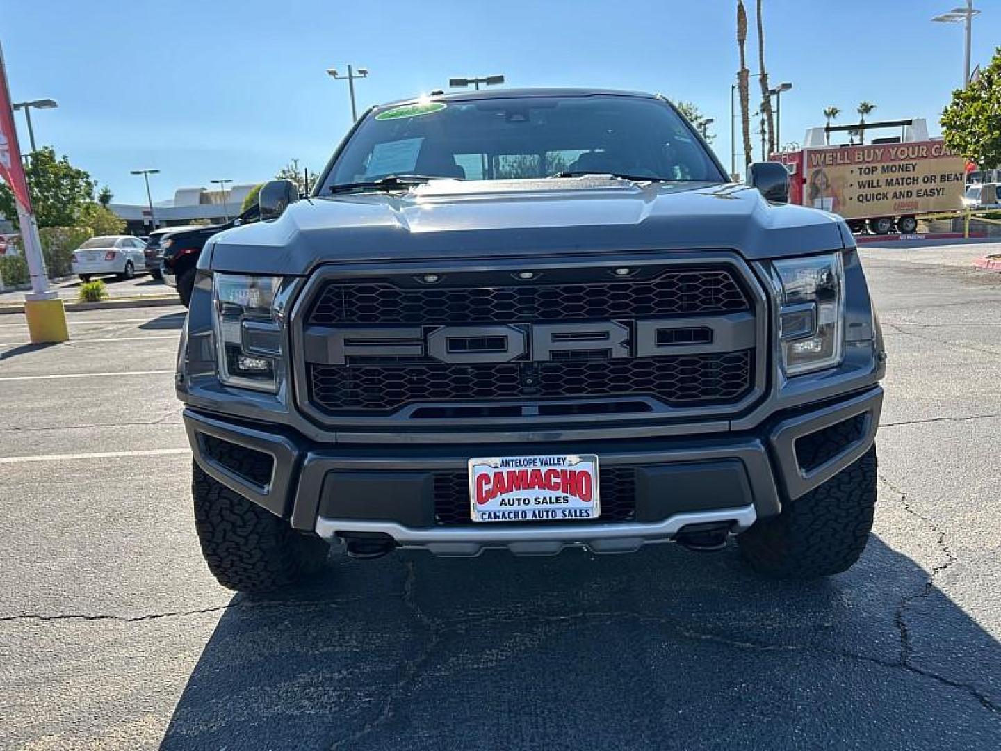 2018 GRAY Ford F-150 4WD (1FTFW1RGXJF) with an V6 EcoBoost TT 3.5L engine, Auto 10-Spd Spt Mode transmission, located at 412 Auto Vista Drive, Palmdale, 93551, (661) 945-0620, 34.592636, -118.136681 - Photo#1
