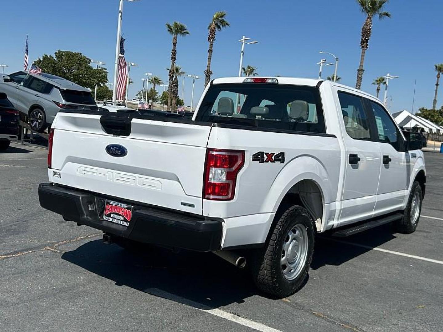 2018 WHITE Ford F-150 4WD (1FTEW1EP6JK) with an V6 EcoBoost TT 2.7L engine, Automatic transmission, located at 412 Auto Vista Drive, Palmdale, 93551, (661) 945-0620, 34.592636, -118.136681 - Photo#4