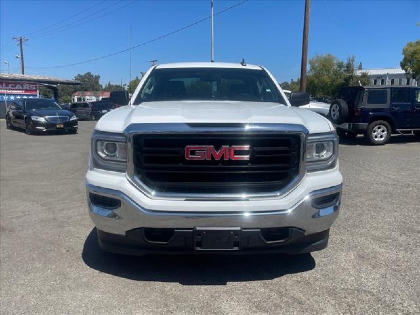 2018 Summit White GMC Sierra 1500 Base (1GTV2LEH9JZ) with an 4.3L EcoTec3 4.3L Flex Fuel V6 Direct Injection engine, 6-Speed Shiftable Automatic w/Overdrive transmission, located at 800 Riverside Ave, Roseville, CA, 95678, 916-773-4549 & Toll Free: 866-719-4393, 38.732265, -121.291039 - 4X4 DOUBLE CAB SERVICE RECORDS ONE OWNER CLEAN CARFAX - Photo#8