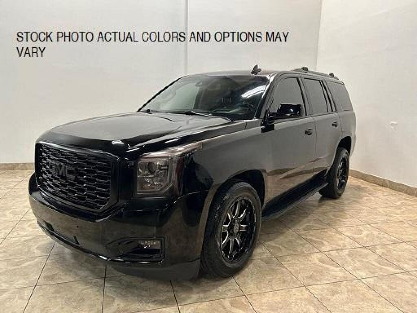 2018 BLACK GMC Yukon (1GKS1CKJ1JR) with an V8 EcoTec3 6.2 Liter engine, Automatic 10-Spd w/Overdrive transmission, located at 412 Auto Vista Drive, Palmdale, 93551, (661) 945-0620, 34.592636, -118.136681 - Photo#0