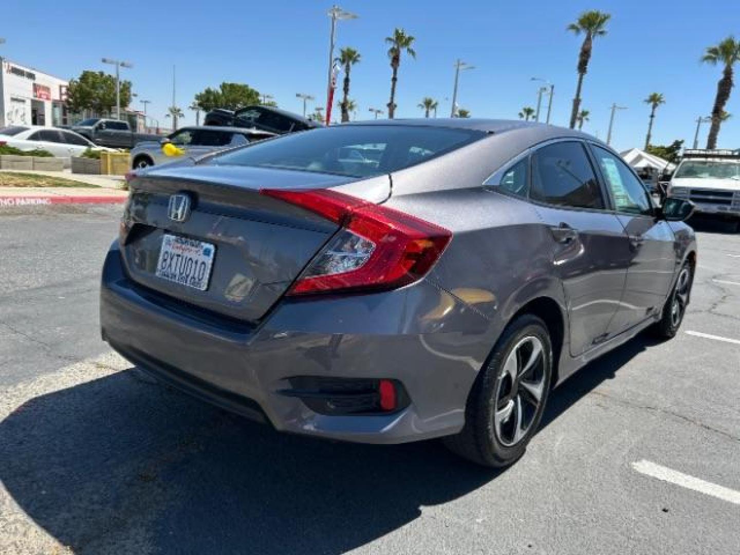 2018 GRAY Honda Civic Sedan (2HGFC2F56JH) , Automatic transmission, located at 412 Auto Vista Drive, Palmdale, 93551, (661) 945-0620, 34.592636, -118.136681 - Photo#2