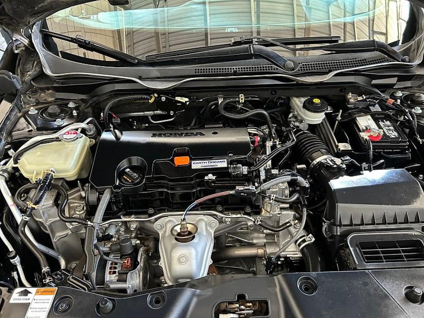 2018 BLACK Honda Civic Sedan (2HGFC2F72JH) with an 4-Cyl 2 Liter engine, Automatic CVT transmission, located at 412 Auto Vista Drive, Palmdale, 93551, (661) 945-0620, 34.592636, -118.136681 - Photo#21