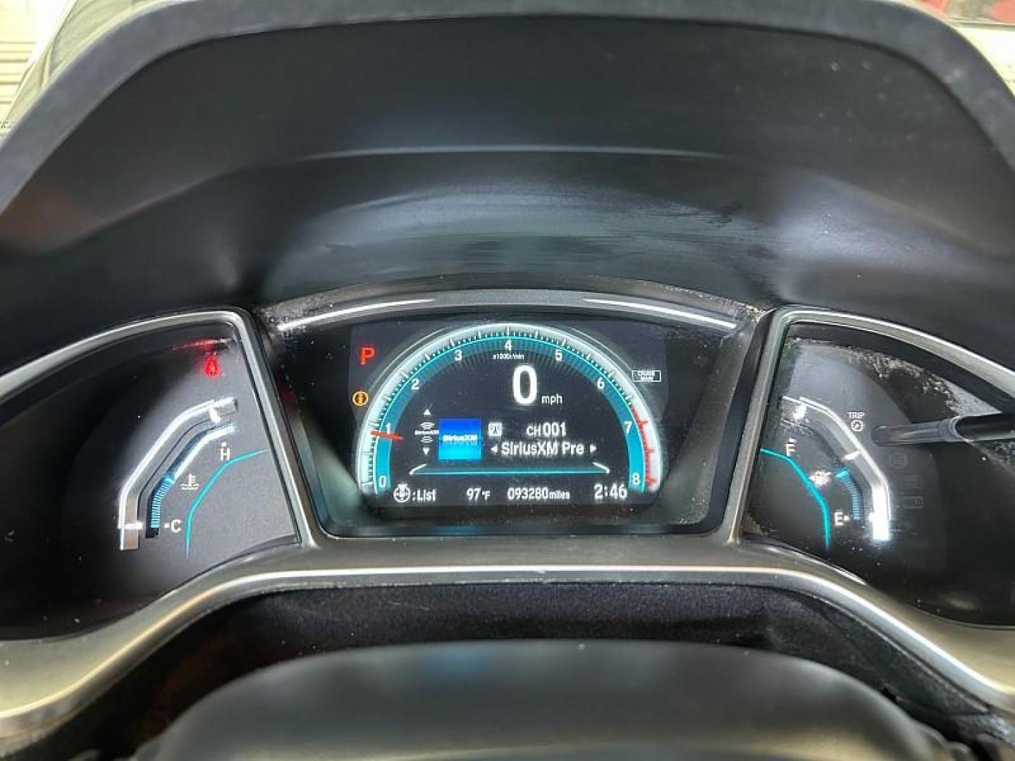 2018 BLACK Honda Civic Sedan (2HGFC2F72JH) with an 4-Cyl 2 Liter engine, Automatic CVT transmission, located at 412 Auto Vista Drive, Palmdale, 93551, (661) 945-0620, 34.592636, -118.136681 - Photo#25