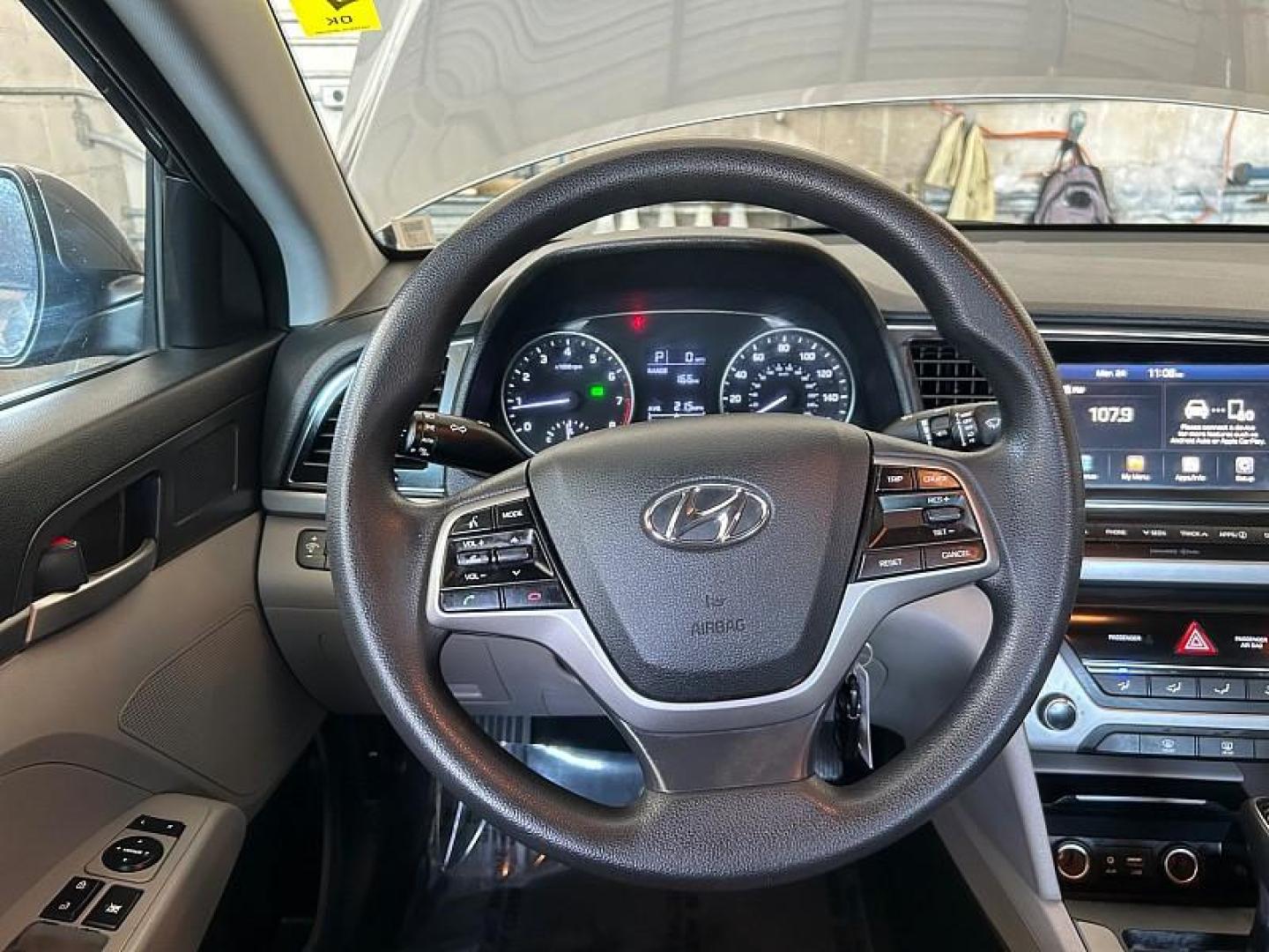 2018 GRAY Hyundai Elantra (5NPD74LF9JH) with an 4-Cyl 2.0 Liter engine, Auto 6-Spd Shiftronic transmission, located at 412 Auto Vista Drive, Palmdale, 93551, (661) 945-0620, 34.592636, -118.136681 - Photo#21