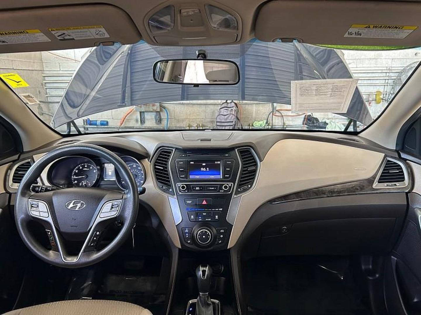 2018 BLUE Hyundai Santa Fe Sport (5XYZTDLB1JG) with an 4-Cyl GDI 2.4 Liter engine, Automatic 6-Spd w/Shiftronic transmission, located at 412 Auto Vista Drive, Palmdale, 93551, (661) 945-0620, 34.592636, -118.136681 - Photo#13