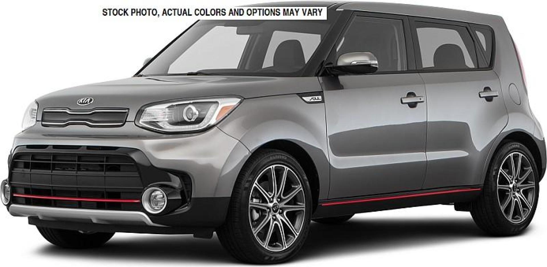 2018 GRAY Kia Soul (KNDJN2A29J7) with an 4-Cyl 1.6 Liter engine, Automatic 6-Spd transmission, located at 412 Auto Vista Drive, Palmdale, 93551, (661) 945-0620, 34.592636, -118.136681 - Photo#0