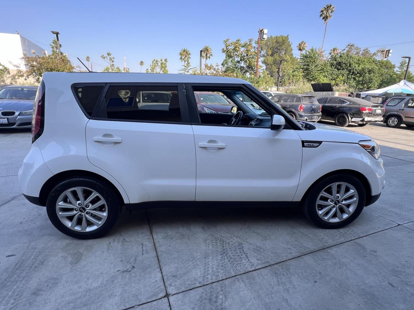 2018 White /Black Kia Soul + (KNDJP3A50J7) with an 2.0L L4 DOHC 16V engine, 6A transmission, located at 30 S. Berkeley Avenue, Pasadena, CA, 91107, (626) 248-7567, 34.145447, -118.109398 - 2018 Kia Soul for Sale – Buy Here Pay Here – $500 Down – No Credit Needed – Pasadena BHPH Dealer Looking for a fun, reliable, and fuel-efficient vehicle that won’t break the bank? Check out this 2018 Kia Soul now available at Crown City Motors in Pasadena with Buy Here Pay Here financin - Photo#16