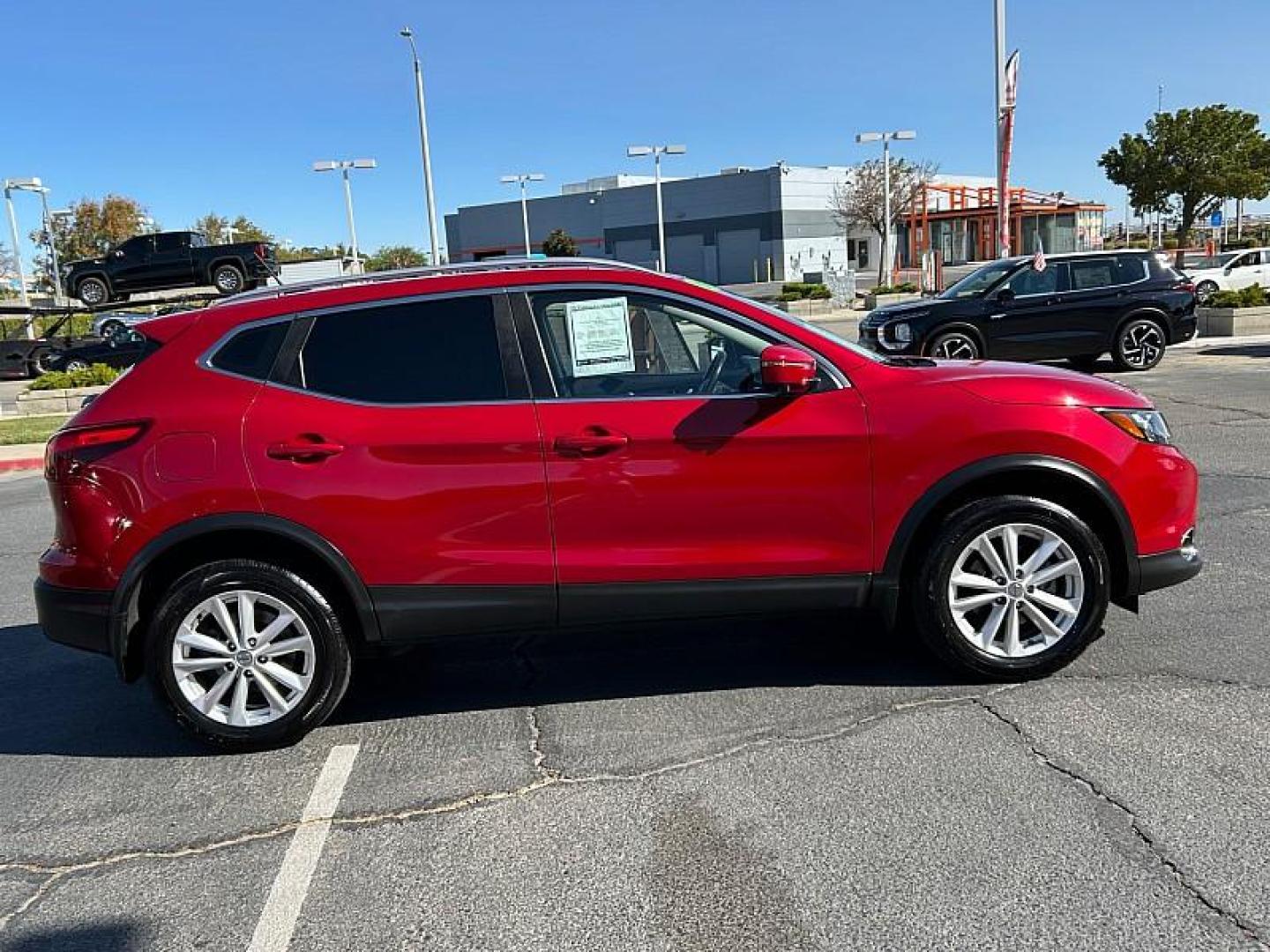 2018 RED Nissan Rogue Sport (JN1BJ1CP4JW) with an 4-Cyl 2.0 Liter engine, Auto CVT Xtronic transmission, located at 412 Auto Vista Drive, Palmdale, 93551, (661) 945-0620, 34.592636, -118.136681 - Photo#12