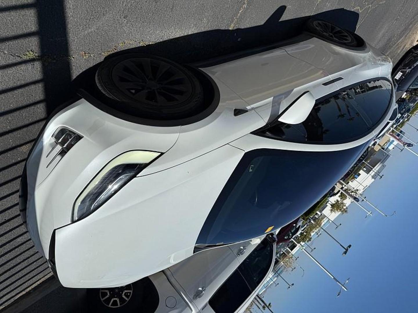 2018 WHITE Tesla Model X (5YJXCDE20JF) with an Dual AC Electric Motors engine, Single-Speed Fixed Gear transmission, located at 412 Auto Vista Drive, Palmdale, 93551, (661) 945-0620, 34.592636, -118.136681 - Photo#0