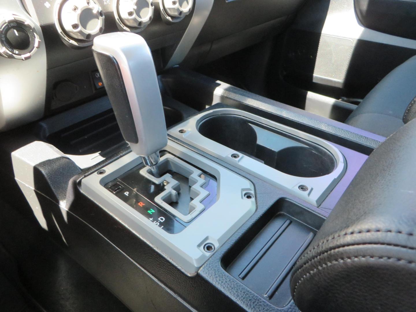 2018 Gray /Black Toyota Tundra SR5 5.7L V8 CrewMax 4WD (5TFDY5F15JX) with an 5.7L V8 DOHC 32V engine, 6A transmission, located at 2630 Grass Valley Highway, Auburn, CA, 95603, (530) 508-5100, 38.937893, -121.095482 - Lifted Tundra sitting on a Pro Comp 6" Lift kit, 37" Nitto Ridge Grappler tires, 20" Fuel Recoil wheels, N-Fab running boards, Grille Mounted Light Bar, Bilstein 5100 rear shocks, TRD dual exhaust, Fender Flares, and window tint. - Photo#30