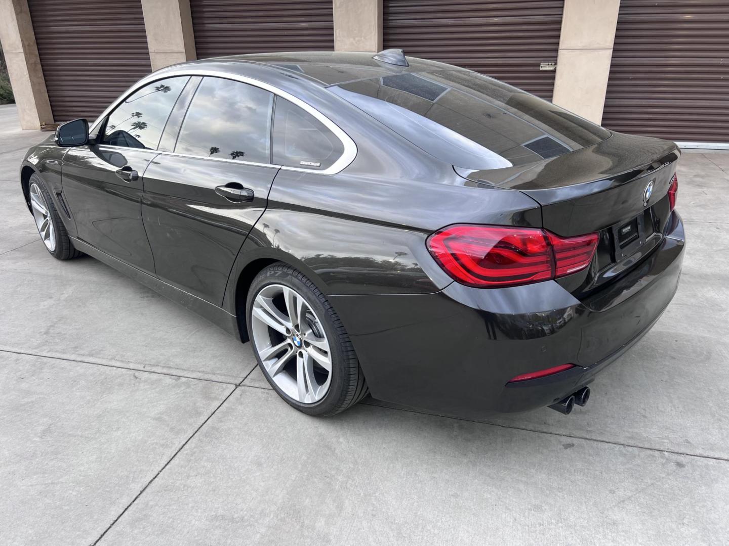 2019 Mineral Grey Metallic /Black BMW 4-Series 430i (WBA4J1C51KB) with an 2.0L L4 DOHC 16V engine, 8A transmission, located at 30 S. Berkeley Avenue, Pasadena, CA, 91107, (626) 248-7567, 34.145447, -118.109398 - Searching for a stylish yet practical luxury car? Look no further than this 2019 BMW 4-Series Gran Coupe 430i, now available at Crown City Motors of Pasadena. As a leading Buy Here Pay Here dealer, we specialize in bad credit used car financing, making it simple for drivers in Pasadena and beyond to - Photo#2
