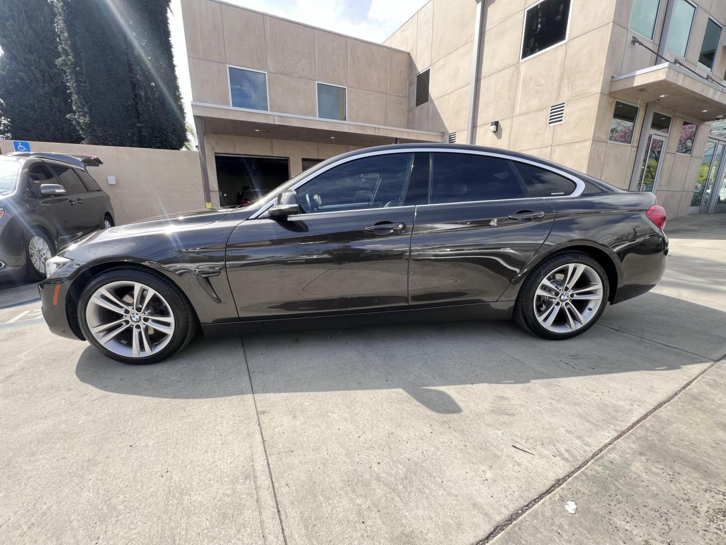 2019 Mineral Grey Metallic /Black BMW 4-Series 430i (WBA4J1C51KB) with an 2.0L L4 DOHC 16V engine, 8A transmission, located at 30 S. Berkeley Avenue, Pasadena, CA, 91107, (626) 248-7567, 34.145447, -118.109398 - Searching for a stylish yet practical luxury car? Look no further than this 2019 BMW 4-Series Gran Coupe 430i, now available at Crown City Motors of Pasadena. As a leading Buy Here Pay Here dealer, we specialize in bad credit used car financing, making it simple for drivers in Pasadena and beyond to - Photo#10