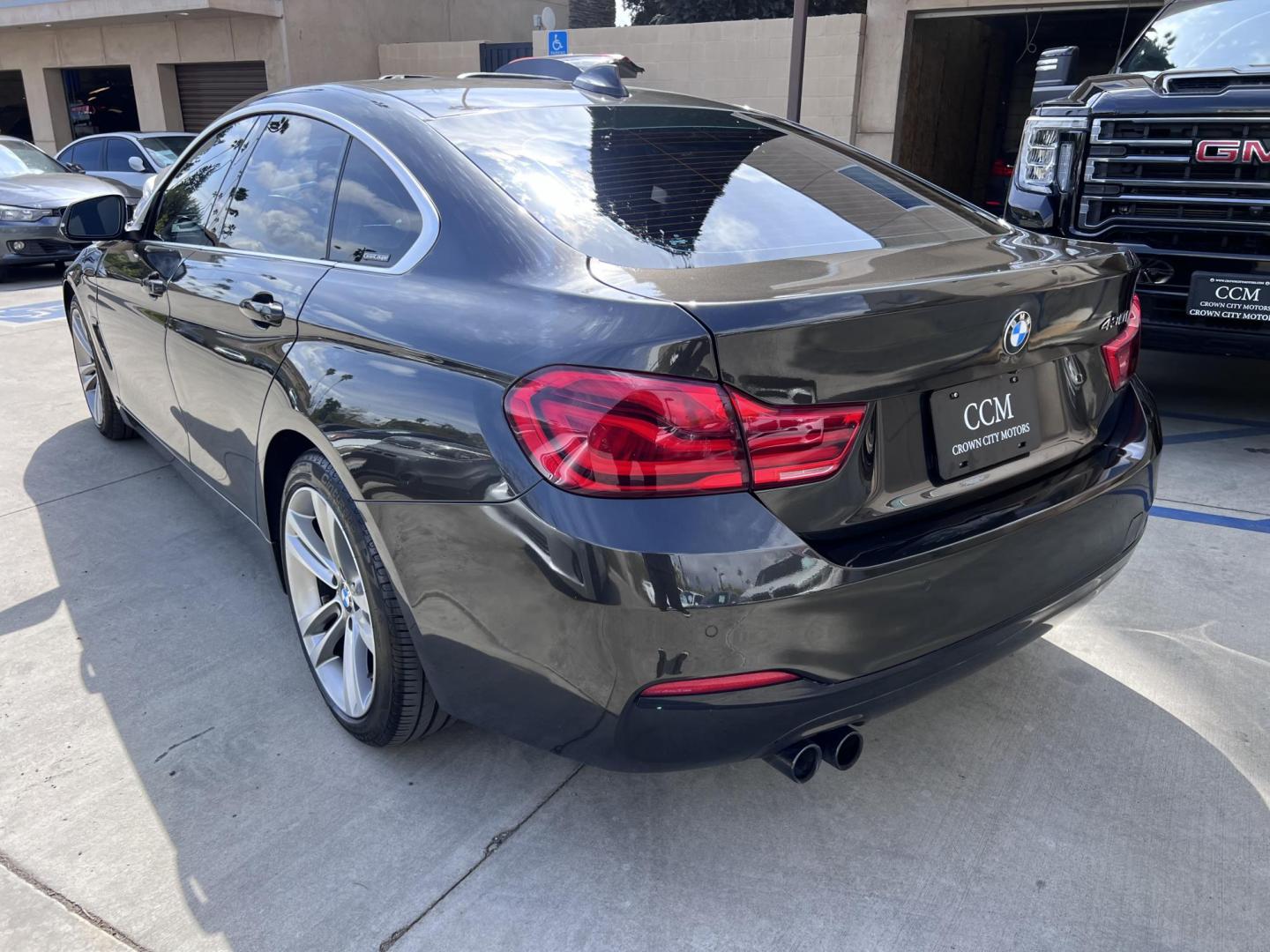 2019 Mineral Grey Metallic /Black BMW 4-Series 430i (WBA4J1C51KB) with an 2.0L L4 DOHC 16V engine, 8A transmission, located at 30 S. Berkeley Avenue, Pasadena, CA, 91107, (626) 248-7567, 34.145447, -118.109398 - Searching for a stylish yet practical luxury car? Look no further than this 2019 BMW 4-Series Gran Coupe 430i, now available at Crown City Motors of Pasadena. As a leading Buy Here Pay Here dealer, we specialize in bad credit used car financing, making it simple for drivers in Pasadena and beyond to - Photo#14