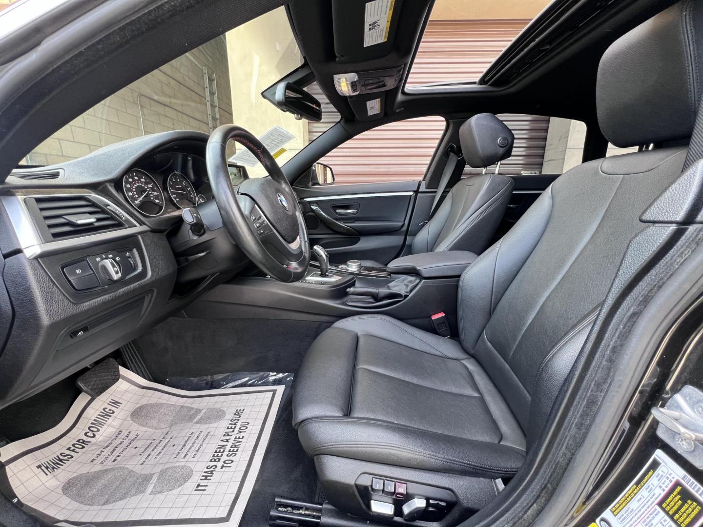 2019 Mineral Grey Metallic /Black BMW 4-Series 430i (WBA4J1C51KB) with an 2.0L L4 DOHC 16V engine, 8A transmission, located at 30 S. Berkeley Avenue, Pasadena, CA, 91107, (626) 248-7567, 34.145447, -118.109398 - Searching for a stylish yet practical luxury car? Look no further than this 2019 BMW 4-Series Gran Coupe 430i, now available at Crown City Motors of Pasadena. As a leading Buy Here Pay Here dealer, we specialize in bad credit used car financing, making it simple for drivers in Pasadena and beyond to - Photo#22