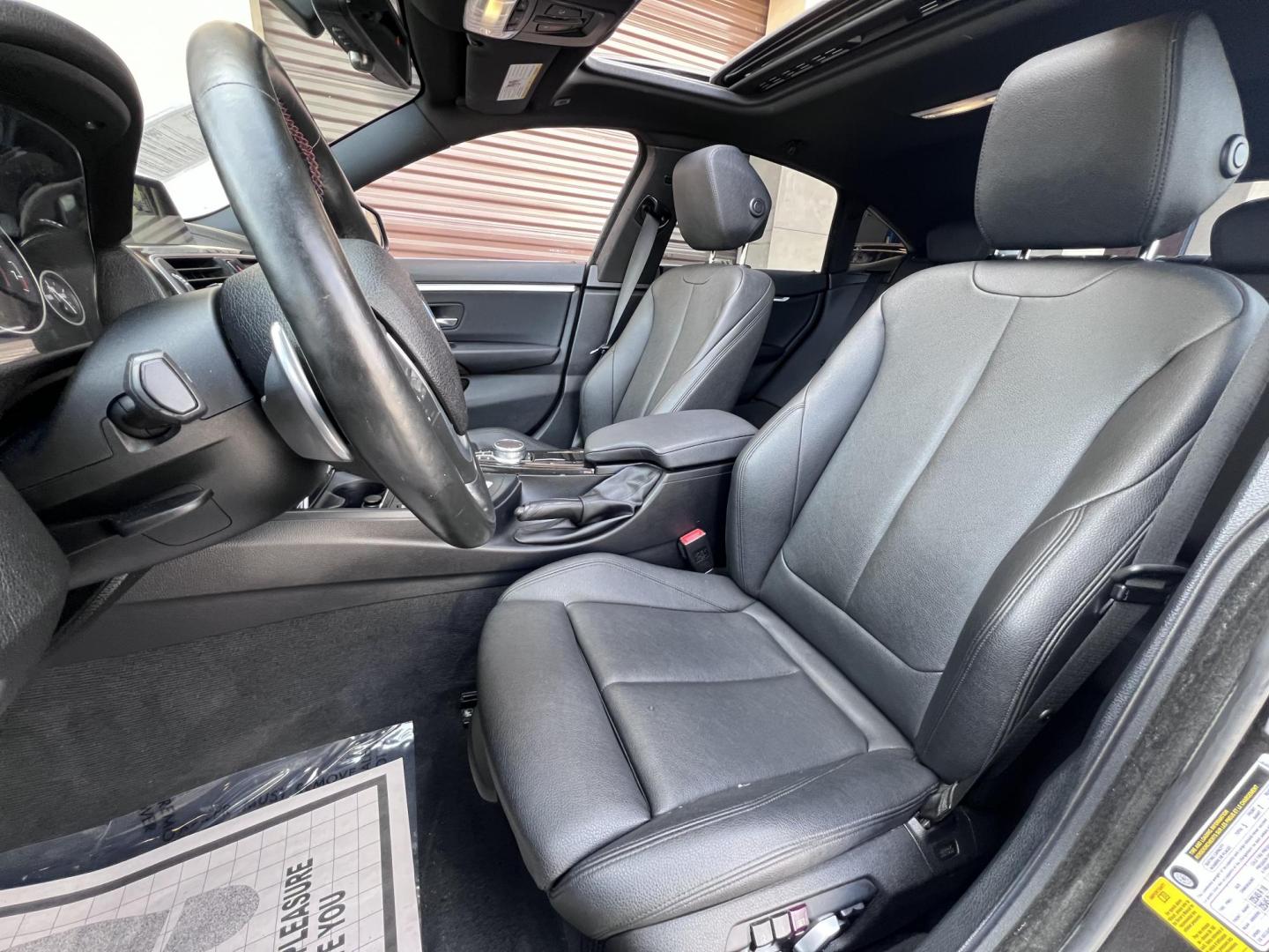 2019 Mineral Grey Metallic /Black BMW 4-Series 430i (WBA4J1C51KB) with an 2.0L L4 DOHC 16V engine, 8A transmission, located at 30 S. Berkeley Avenue, Pasadena, CA, 91107, (626) 248-7567, 34.145447, -118.109398 - Searching for a stylish yet practical luxury car? Look no further than this 2019 BMW 4-Series Gran Coupe 430i, now available at Crown City Motors of Pasadena. As a leading Buy Here Pay Here dealer, we specialize in bad credit used car financing, making it simple for drivers in Pasadena and beyond to - Photo#29