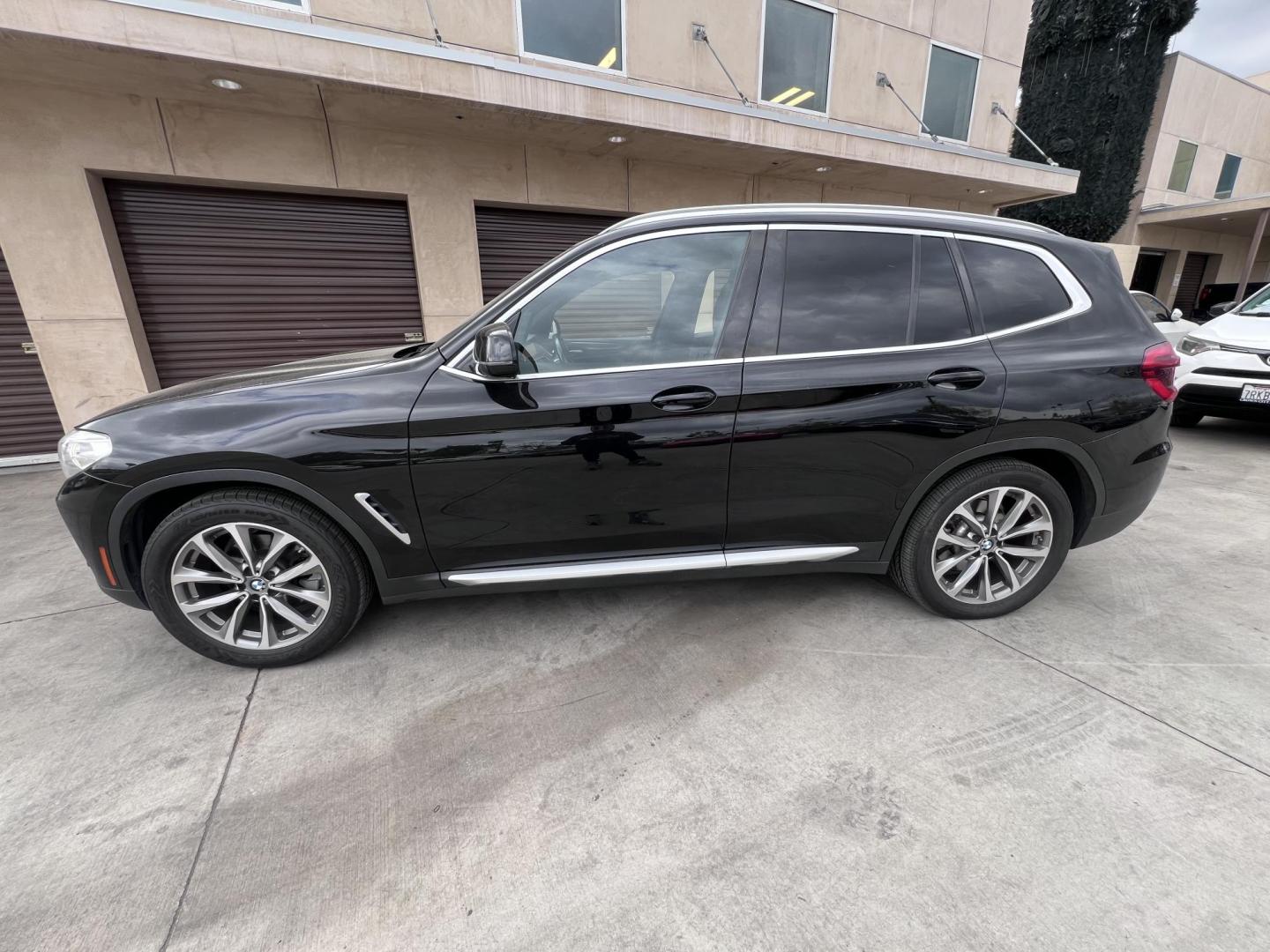 2019 BLACK /black BMW X3 xDrive30i (5UXTR7C55KL) with an 2.0L L4 DOHC 16V engine, 8A transmission, located at 30 S. Berkeley Avenue, Pasadena, CA, 91107, (626) 248-7567, 34.145447, -118.109398 - Photo#1