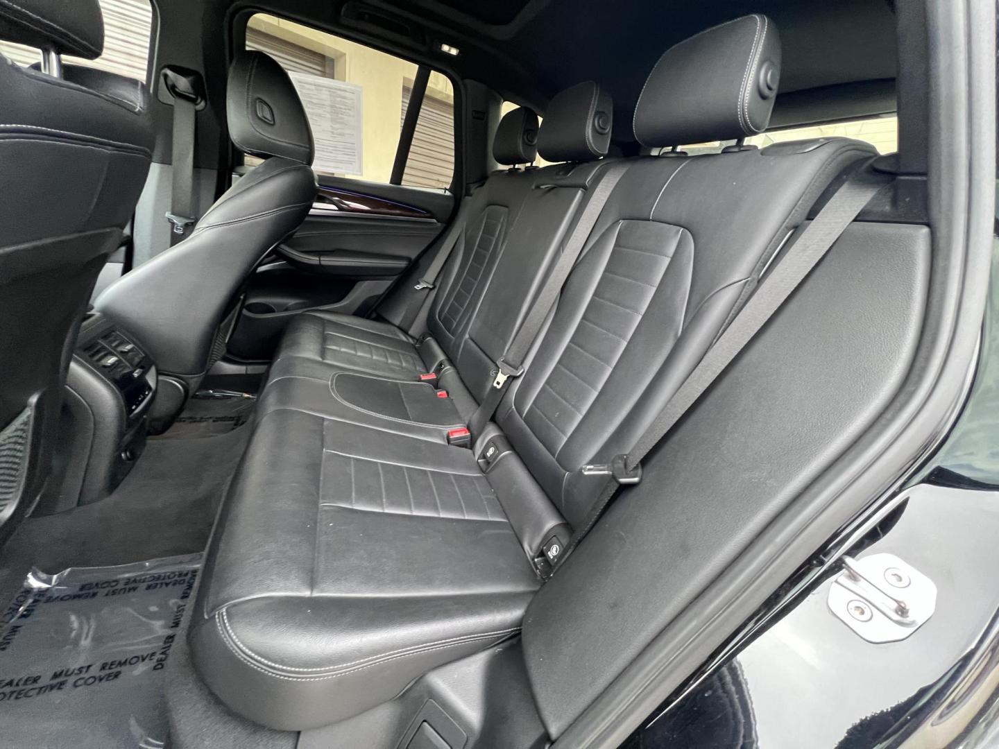 2019 BLACK /black BMW X3 xDrive30i (5UXTR7C55KL) with an 2.0L L4 DOHC 16V engine, 8A transmission, located at 30 S. Berkeley Avenue, Pasadena, CA, 91107, (626) 248-7567, 34.145447, -118.109398 - Photo#16