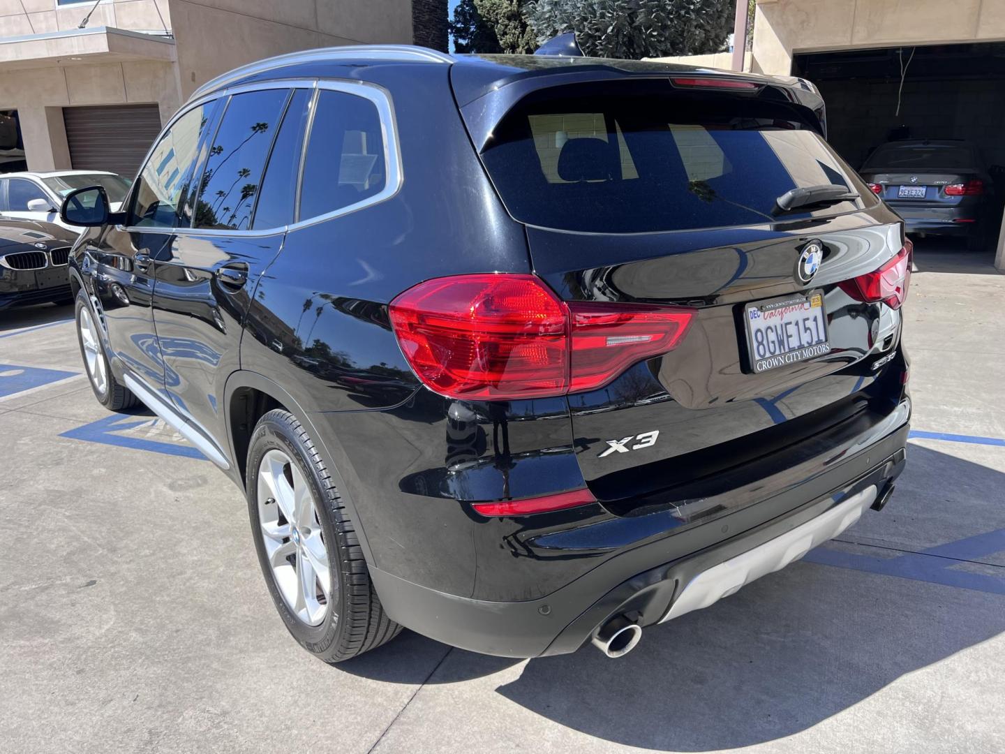 2019 Black /Black BMW X3 xDrive30i (5UXTR7C55KL) with an 2.0L L4 DOHC 16V engine, 8A transmission, located at 30 S. Berkeley Avenue, Pasadena, CA, 91107, (626) 248-7567, 34.145447, -118.109398 - Ready to elevate your drive with a modern luxury SUV? Discover this stunning 2019 BMW X3, available now at Crown City Motors of Pasadena. As a premier Buy Here Pay Here dealer, we specialize in bad credit used car financing, ensuring that even if your credit isn’t perfect, you can still take home - Photo#2