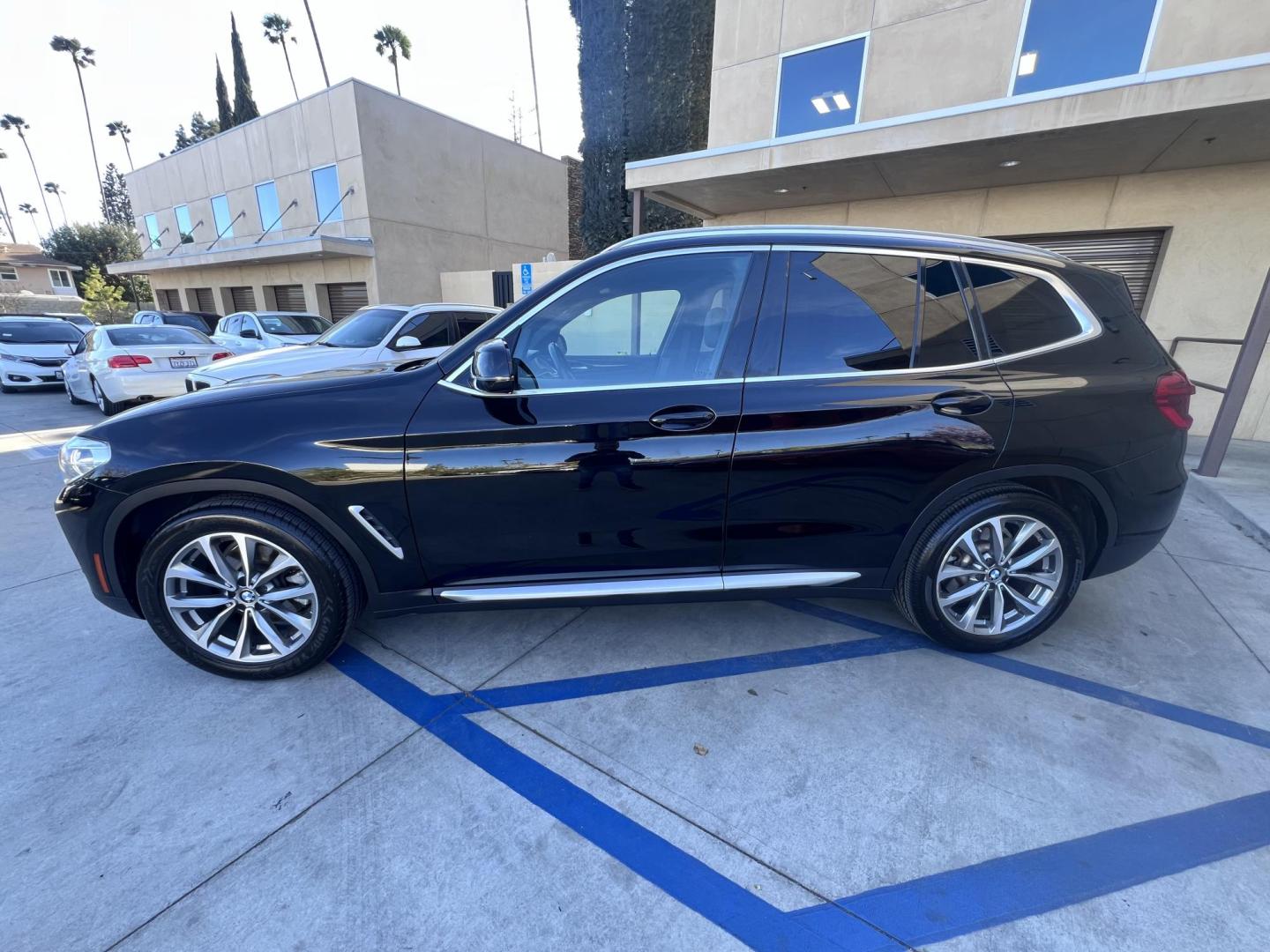 2019 BLACK /black BMW X3 xDrive30i (5UXTR7C55KL) with an 2.0L L4 DOHC 16V engine, 8A transmission, located at 30 S. Berkeley Avenue, Pasadena, CA, 91107, (626) 248-7567, 34.145447, -118.109398 - Photo#32