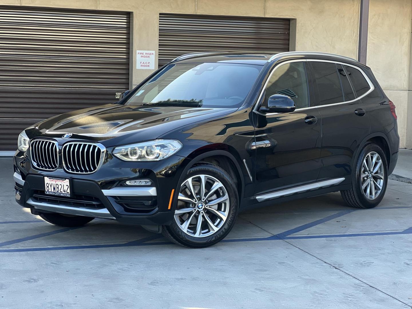2019 BLACK /black BMW X3 xDrive30i (5UXTR7C55KL) with an 2.0L L4 DOHC 16V engine, 8A transmission, located at 30 S. Berkeley Avenue, Pasadena, CA, 91107, (626) 248-7567, 34.145447, -118.109398 - Photo#33