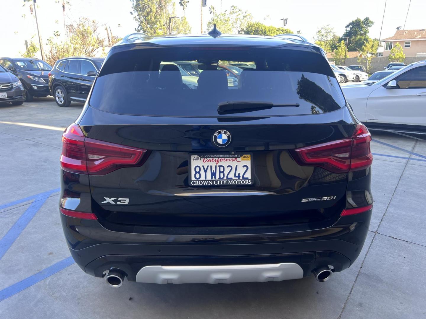 2019 BLACK /black BMW X3 xDrive30i (5UXTR7C55KL) with an 2.0L L4 DOHC 16V engine, 8A transmission, located at 30 S. Berkeley Avenue, Pasadena, CA, 91107, (626) 248-7567, 34.145447, -118.109398 - Photo#35
