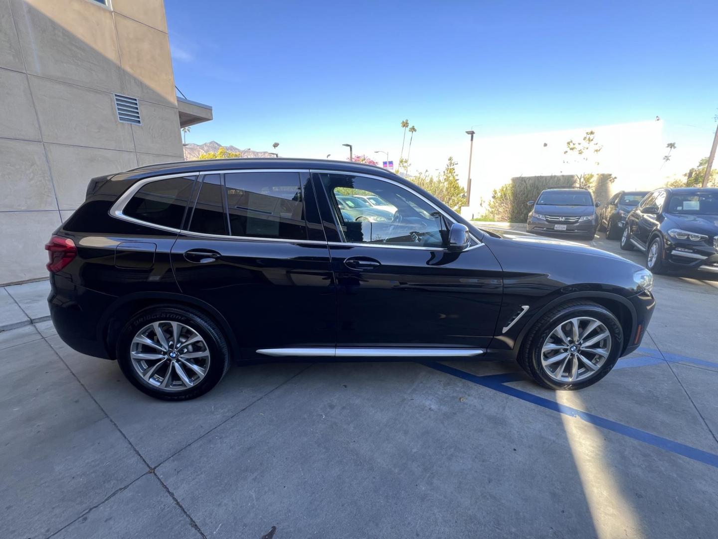 2019 BLACK /black BMW X3 xDrive30i (5UXTR7C55KL) with an 2.0L L4 DOHC 16V engine, 8A transmission, located at 30 S. Berkeley Avenue, Pasadena, CA, 91107, (626) 248-7567, 34.145447, -118.109398 - Photo#36