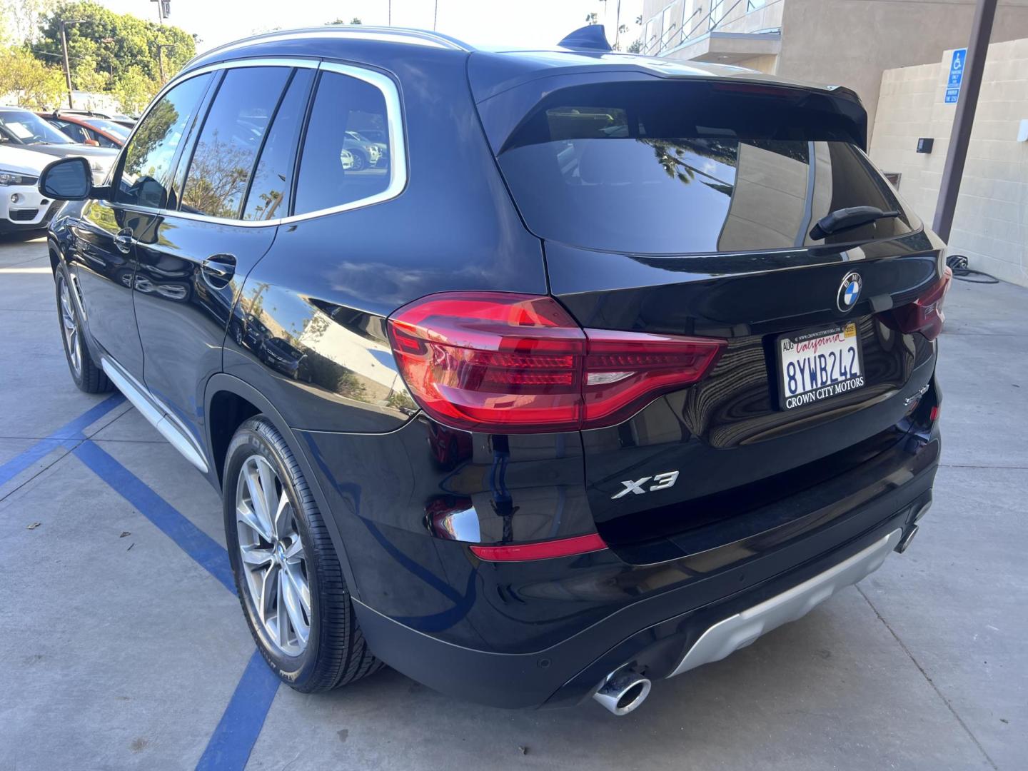 2019 BLACK /black BMW X3 xDrive30i (5UXTR7C55KL) with an 2.0L L4 DOHC 16V engine, 8A transmission, located at 30 S. Berkeley Avenue, Pasadena, CA, 91107, (626) 248-7567, 34.145447, -118.109398 - Photo#38