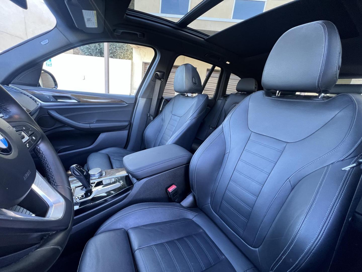 2019 BLACK /black BMW X3 xDrive30i (5UXTR7C55KL) with an 2.0L L4 DOHC 16V engine, 8A transmission, located at 30 S. Berkeley Avenue, Pasadena, CA, 91107, (626) 248-7567, 34.145447, -118.109398 - Photo#49