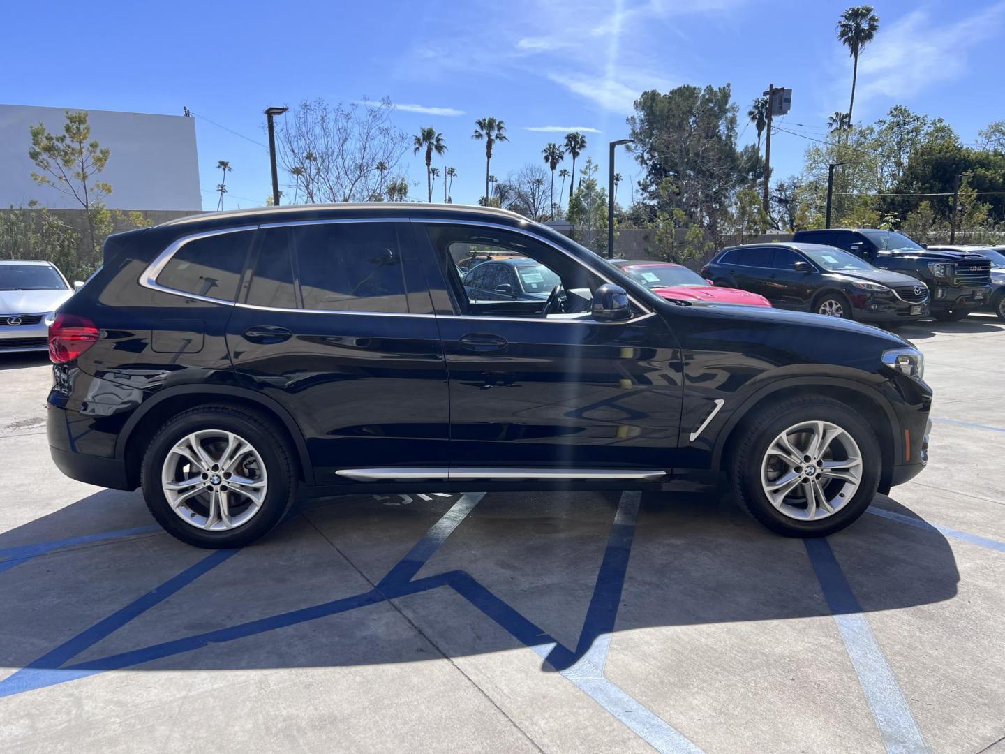 2019 Black /Black BMW X3 xDrive30i (5UXTR7C55KL) with an 2.0L L4 DOHC 16V engine, 8A transmission, located at 30 S. Berkeley Avenue, Pasadena, CA, 91107, (626) 248-7567, 34.145447, -118.109398 - Ready to elevate your drive with a modern luxury SUV? Discover this stunning 2019 BMW X3, available now at Crown City Motors of Pasadena. As a premier Buy Here Pay Here dealer, we specialize in bad credit used car financing, ensuring that even if your credit isn’t perfect, you can still take home - Photo#4