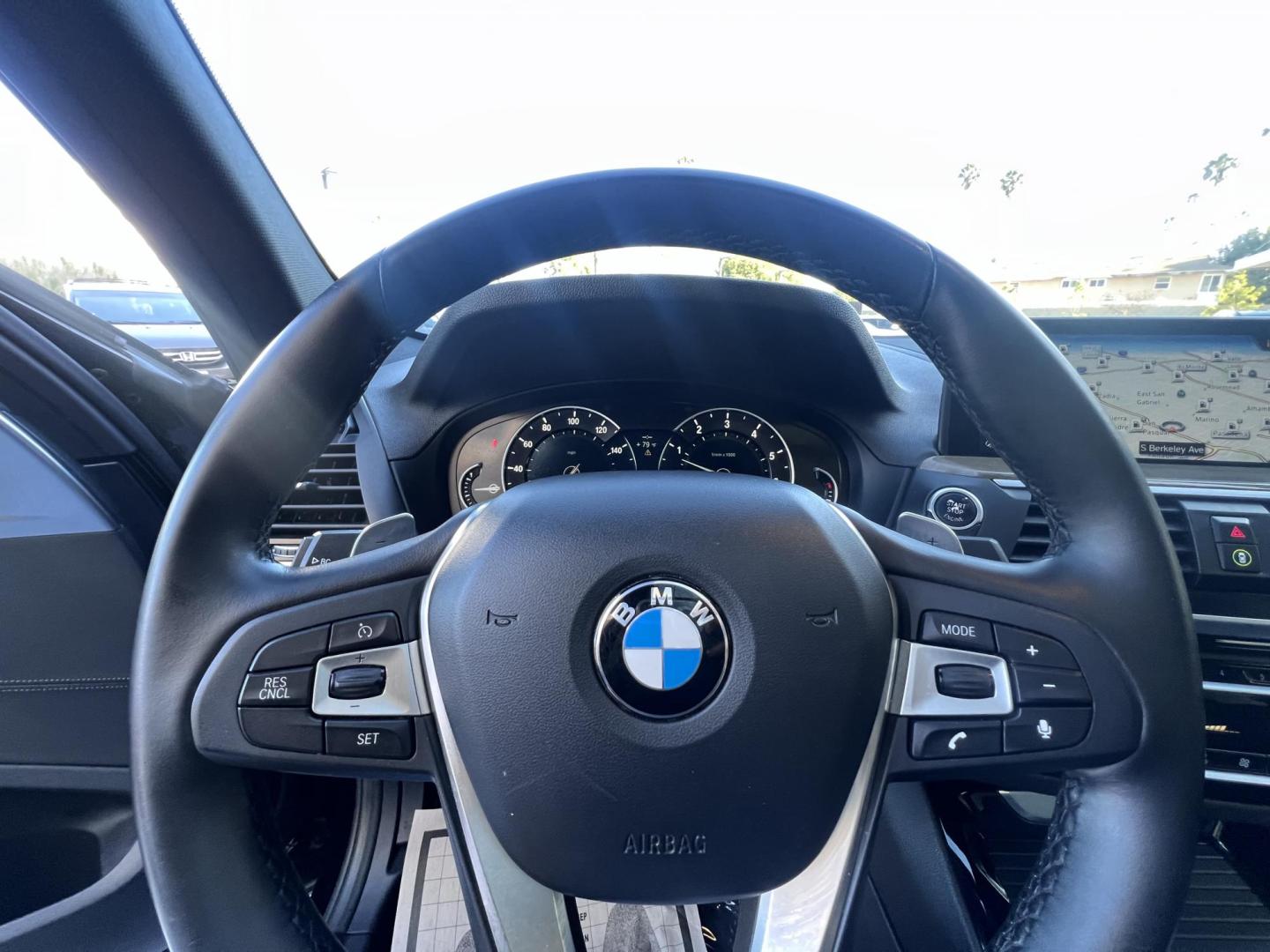 2019 BLACK /black BMW X3 xDrive30i (5UXTR7C55KL) with an 2.0L L4 DOHC 16V engine, 8A transmission, located at 30 S. Berkeley Avenue, Pasadena, CA, 91107, (626) 248-7567, 34.145447, -118.109398 - Photo#60