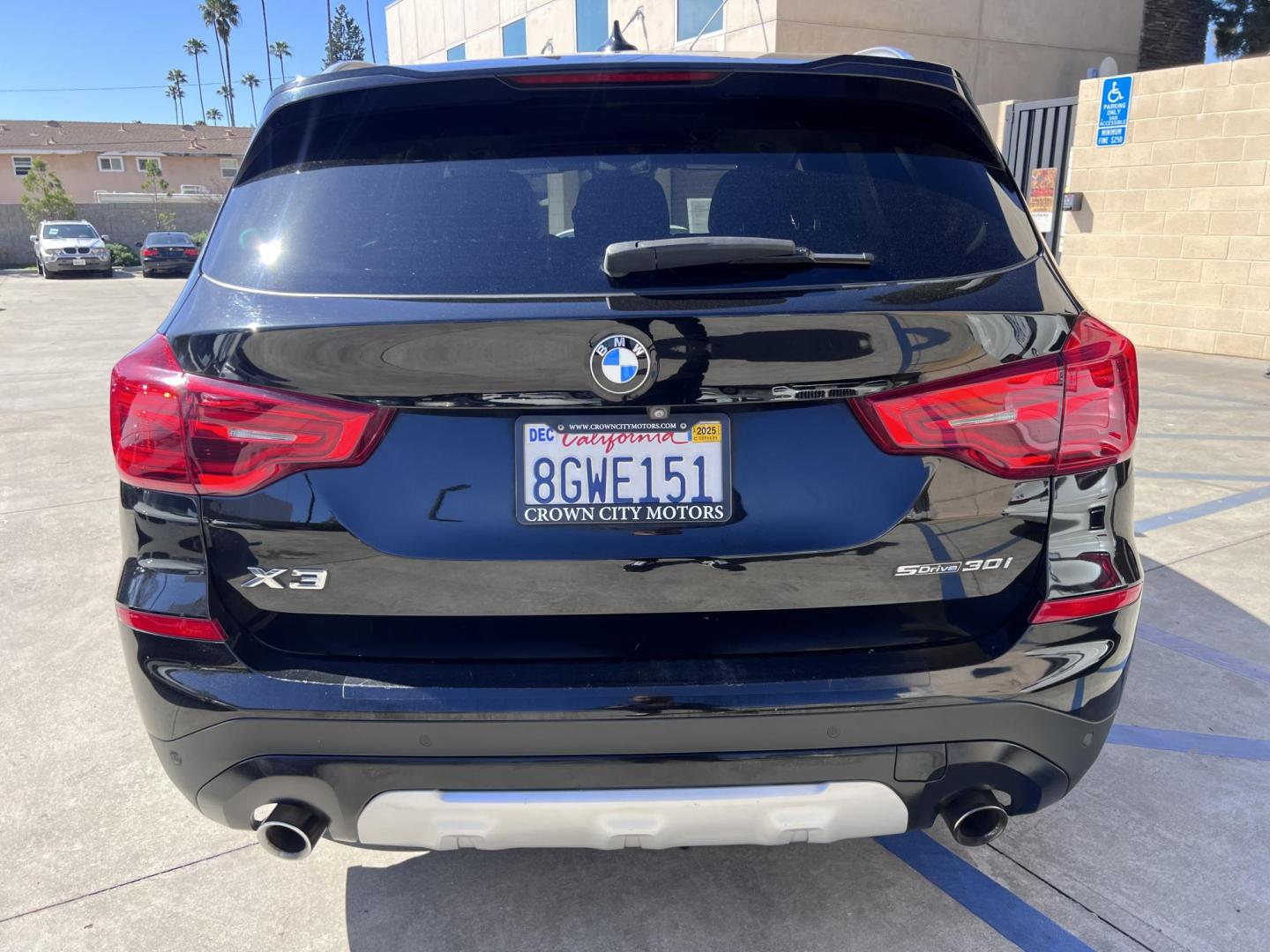 2019 Black /Black BMW X3 xDrive30i (5UXTR7C55KL) with an 2.0L L4 DOHC 16V engine, 8A transmission, located at 30 S. Berkeley Avenue, Pasadena, CA, 91107, (626) 248-7567, 34.145447, -118.109398 - Ready to elevate your drive with a modern luxury SUV? Discover this stunning 2019 BMW X3, available now at Crown City Motors of Pasadena. As a premier Buy Here Pay Here dealer, we specialize in bad credit used car financing, ensuring that even if your credit isn’t perfect, you can still take home - Photo#6