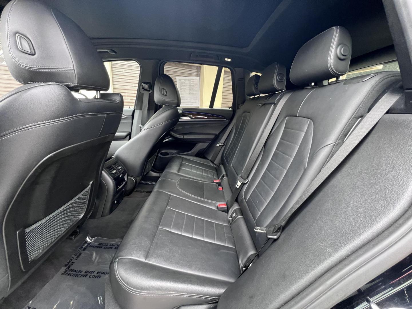 2019 BLACK /black BMW X3 xDrive30i (5UXTR7C55KL) with an 2.0L L4 DOHC 16V engine, 8A transmission, located at 30 S. Berkeley Avenue, Pasadena, CA, 91107, (626) 248-7567, 34.145447, -118.109398 - Photo#7