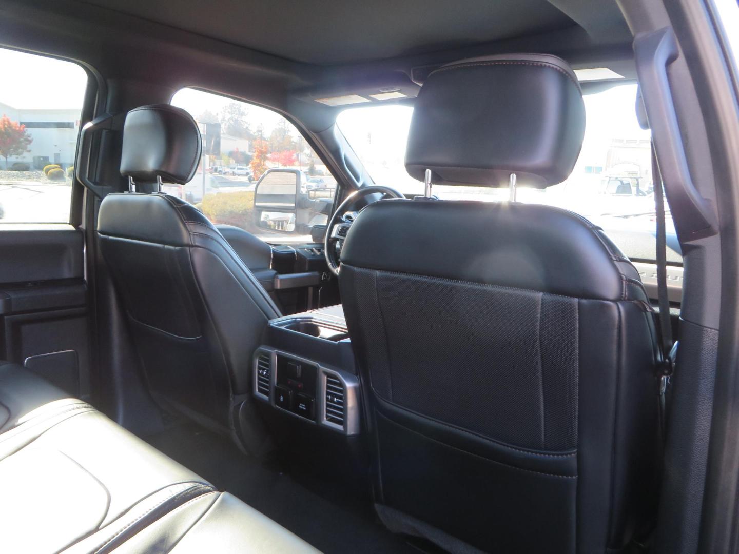 2019 SILVER /black Ford F-350 SD Platinum Crew Cab 4WD Long Bed (1FT8W3BT7KE) with an 6.7L V8 OHV 16V DIESEL engine, 6A transmission, located at 2630 Grass Valley Highway, Auburn, CA, 95603, (530) 508-5100, 38.937893, -121.095482 - Lond Bed Superduty with factory 5th wheel prep ready to tow with Rigid industries back up lights. - Photo#69