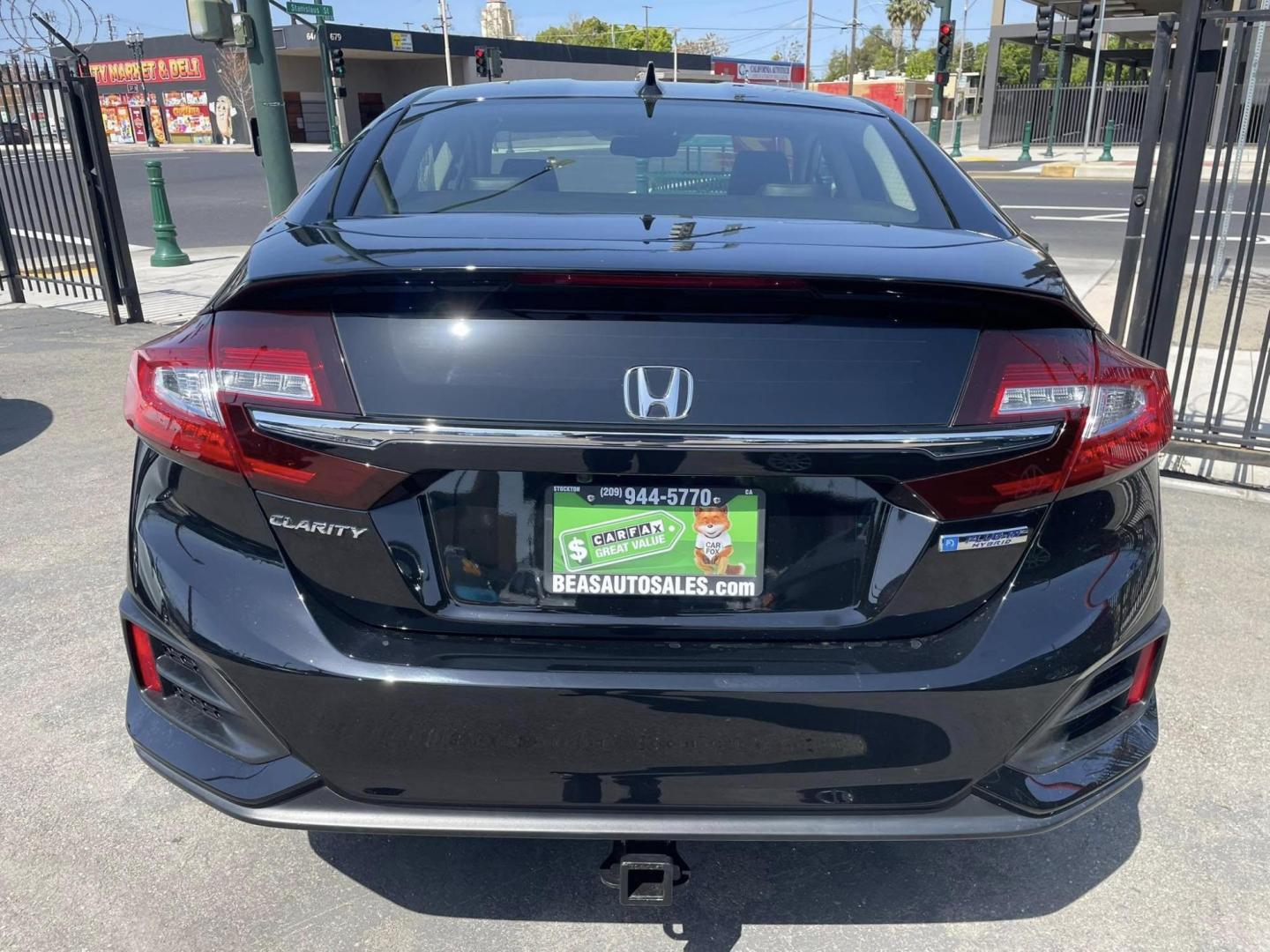 2019 BLACK Honda Clarity Plug-In Hybrid (JHMZC5F19KC) with an 1.5L L4 DOHC 16V HYBRID engine, CVT transmission, located at 744 E Miner Ave, Stockton, CA, 95202, (209) 944-5770, 37.956863, -121.282082 - PLUS TAXES AND FEES NO CHARGER AVAILABLE - Photo#10
