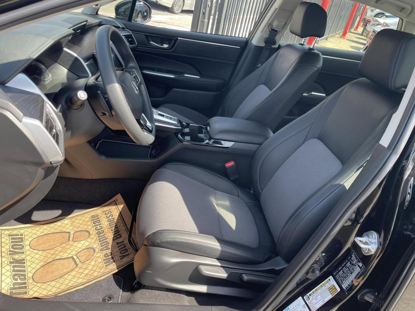 2019 BLACK Honda Clarity Plug-In Hybrid (JHMZC5F19KC) with an 1.5L L4 DOHC 16V HYBRID engine, CVT transmission, located at 744 E Miner Ave, Stockton, CA, 95202, (209) 944-5770, 37.956863, -121.282082 - PLUS TAXES AND FEES NO CHARGER AVAILABLE - Photo#6