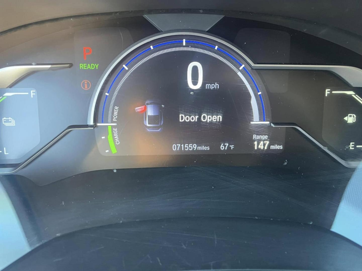 2019 Honda Clarity Touring Plug-In Hybrid (JHMZC5F35KC) with an 1.5L L4 DOHC 16V HYBRID engine, CVT transmission, located at 744 E Miner Ave, Stockton, CA, 95202, (209) 944-5770, 37.956863, -121.282082 - PLUS TAXES AND FEES NO CHAGRER AVAILABLE- Photo#15