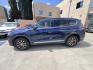 2019 Stormy BLue /Black Hyundai Santa Fe SEL 2.4 (5NMS33AD0KH) with an 2.4L L4 DOHC 16V engine, 8A transmission, located at 30 S. Berkeley Avenue, Pasadena, CA, 91107, (626) 248-7567, 34.145447, -118.109398 - Are you in the market for a stylish, reliable, and family-friendly SUV? Look no further than this 2019 Hyundai Santa Fe, available now at Crown City Motors, located at 30 S Berkeley Ave, Pasadena, CA 91107. As a premier Buy Here Pay Here dealership in Pasadena, we’re proud to offer this exceptiona - Photo#2