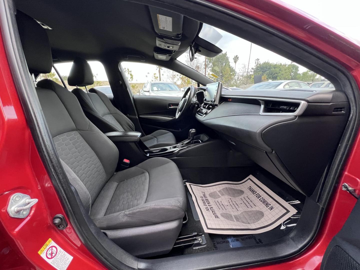 2019 Barcelona Red Metallic /Black Toyota Corolla L CVT (JTNK4RBEXK3) with an 1.8L L4 DOHC 16V engine, CVT transmission, located at 30 S. Berkeley Avenue, Pasadena, CA, 91107, (626) 248-7567, 34.145447, -118.109398 - 2019 Toyota Corolla Hatchback SE – Stylish, Reliable, and Easy Financing Options Looking for a dependable, stylish, and feature-packed compact car? This 2019 Toyota Corolla Hatchback SE is the perfect choice! With its sporty design, advanced technology, and exceptional reliability, this hatchba - Photo#11