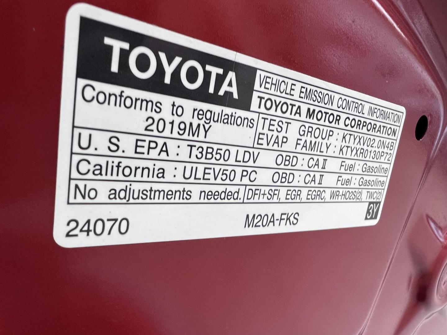 2019 Barcelona Red Metallic /Black Toyota Corolla L CVT (JTNK4RBEXK3) with an 1.8L L4 DOHC 16V engine, CVT transmission, located at 30 S. Berkeley Avenue, Pasadena, CA, 91107, (626) 248-7567, 34.145447, -118.109398 - 2019 Toyota Corolla Hatchback SE – Stylish, Reliable, and Easy Financing Options Looking for a dependable, stylish, and feature-packed compact car? This 2019 Toyota Corolla Hatchback SE is the perfect choice! With its sporty design, advanced technology, and exceptional reliability, this hatchba - Photo#20