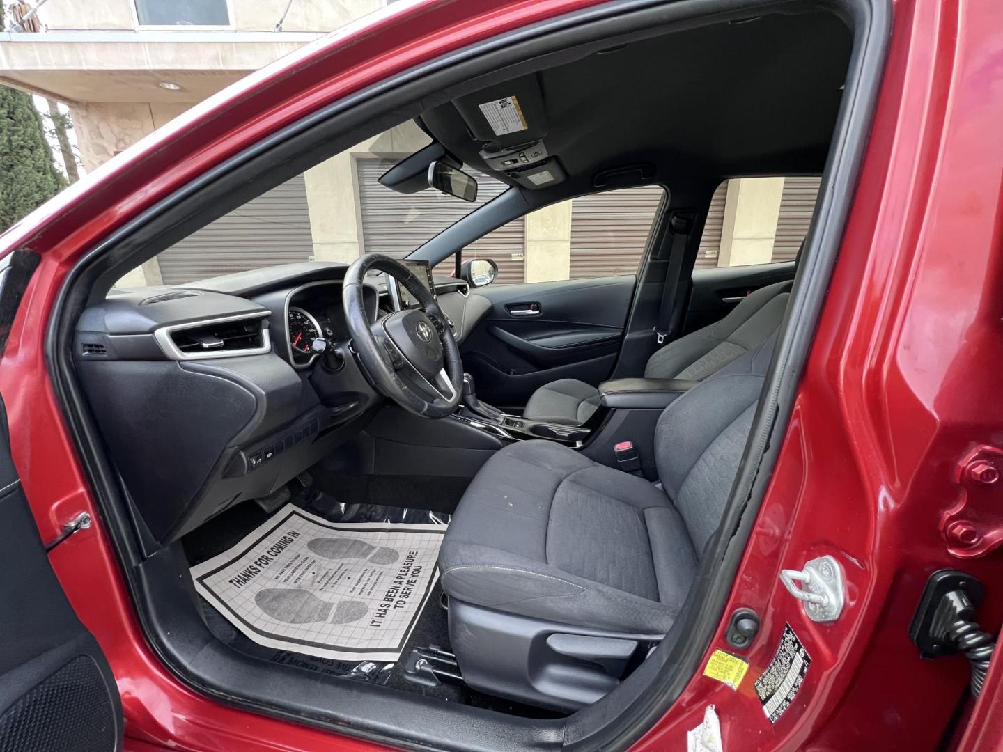 2019 Barcelona Red Metallic /Black Toyota Corolla L CVT (JTNK4RBEXK3) with an 1.8L L4 DOHC 16V engine, CVT transmission, located at 30 S. Berkeley Avenue, Pasadena, CA, 91107, (626) 248-7567, 34.145447, -118.109398 - 2019 Toyota Corolla Hatchback SE – Stylish, Reliable, and Easy Financing Options Looking for a dependable, stylish, and feature-packed compact car? This 2019 Toyota Corolla Hatchback SE is the perfect choice! With its sporty design, advanced technology, and exceptional reliability, this hatchba - Photo#4