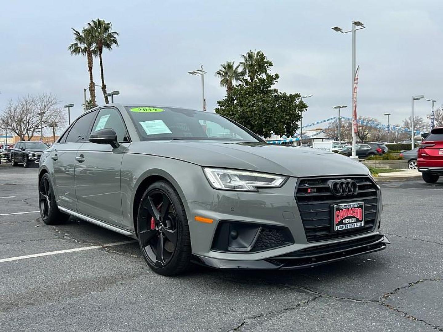 2019 GRAY Audi S4 (WAUB4AF42KA) with an 6-Cyl Turbo 3.0 Liter engine, Automatic 8-Spd and Tiptronic transmission, located at 412 Auto Vista Drive, Palmdale, 93551, (661) 945-0620, 34.592636, -118.136681 - Photo#0