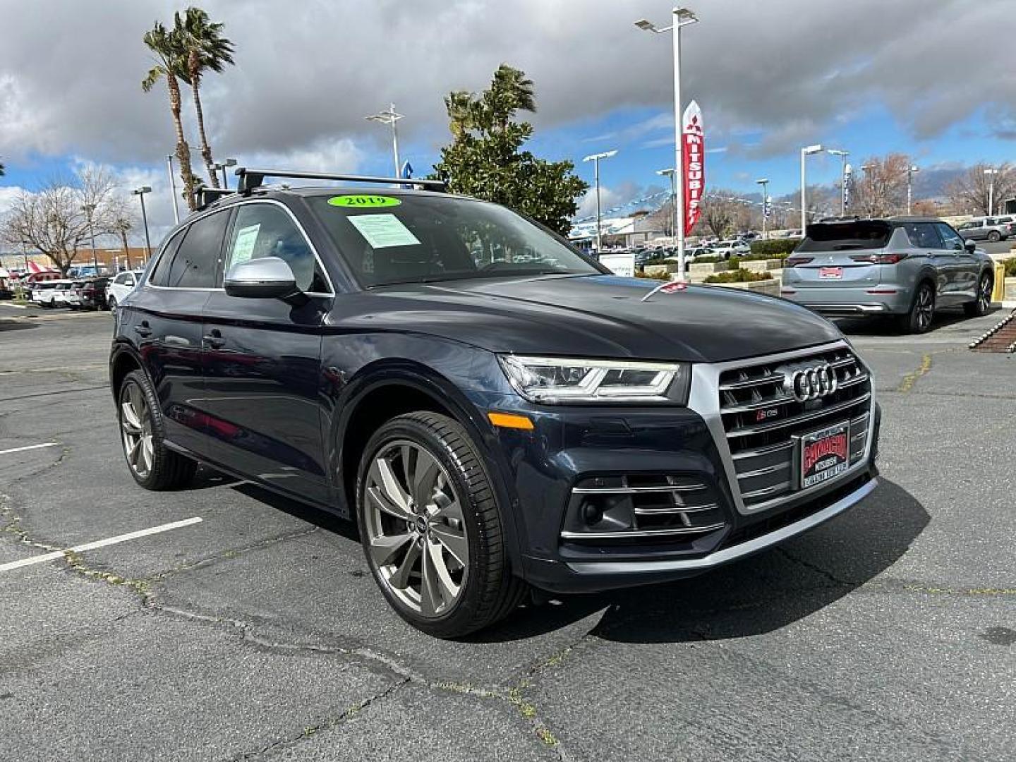 2019 BLUE Audi SQ5 (WA1C4AFYXK2) with an V6 Turbo 3.0 Liter engine, Automatic 8-Spd and Tiptronic transmission, located at 412 Auto Vista Drive, Palmdale, 93551, (661) 945-0620, 34.592636, -118.136681 - Photo#0