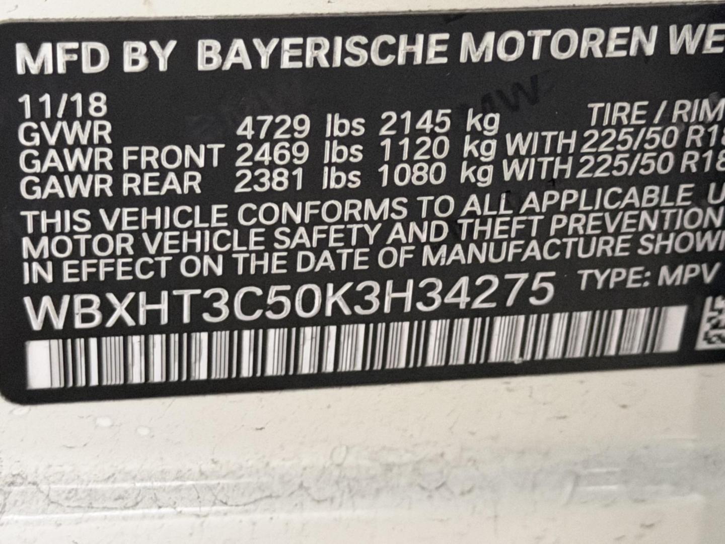 2019 BMW X1 xDrive28i (WBXHT3C50K3) with an 2.0L L4 DOHC 16V engine, 8A transmission, located at 30 S. Berkeley Avenue, Pasadena, CA, 91107, (626) 248-7567, 34.145447, -118.109398 - 2019 BMW X1 – White Exterior / Black Interior – Buy Here Pay Here Pasadena Experience luxury, performance, and practicality in one sleek package with this 2019 BMW X1 (VIN WBXHT3C50K3H34275) — finished in a crisp white exterior over a refined black interior. This compact BMW SUV delivers Eu - Photo#3