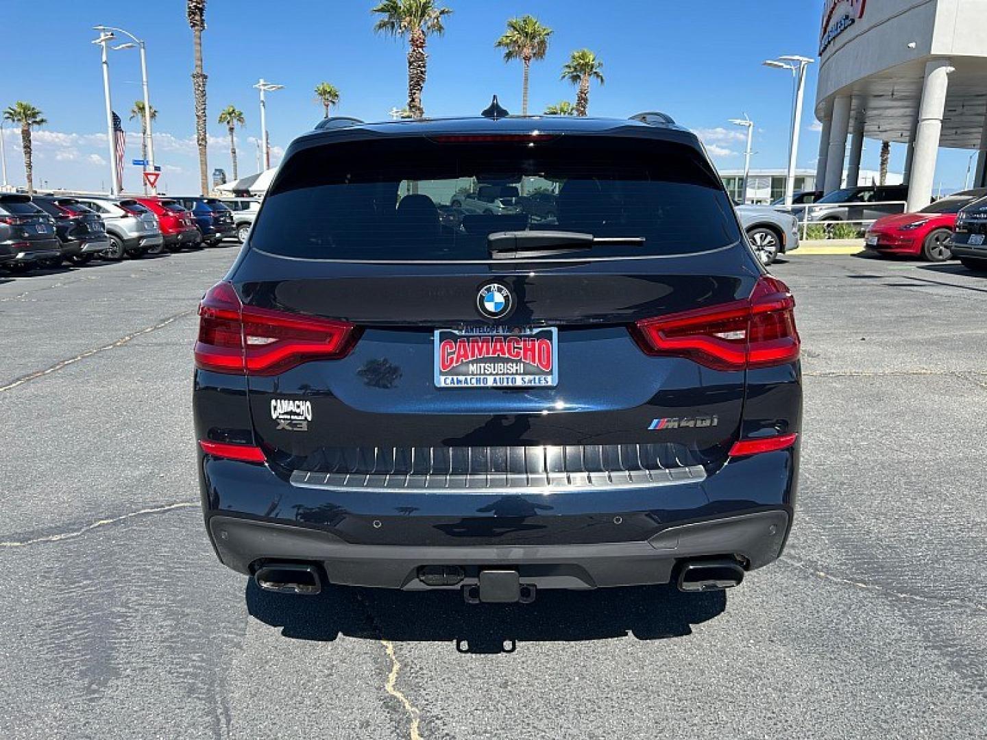 2019 BLACK BMW X3 (5UXTS3C59KL) with an 6-Cyl Turbo 3.0 Liter engine, Auto 8-Spd Stptrnc Spt transmission, located at 412 Auto Vista Drive, Palmdale, 93551, (661) 945-0620, 34.592636, -118.136681- Photo#3