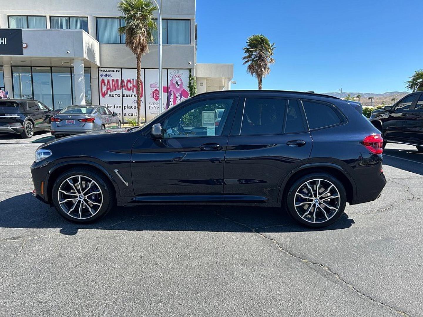 2019 BLACK BMW X3 (5UXTS3C59KL) with an 6-Cyl Turbo 3.0 Liter engine, Auto 8-Spd Stptrnc Spt transmission, located at 412 Auto Vista Drive, Palmdale, 93551, (661) 945-0620, 34.592636, -118.136681- Photo#5