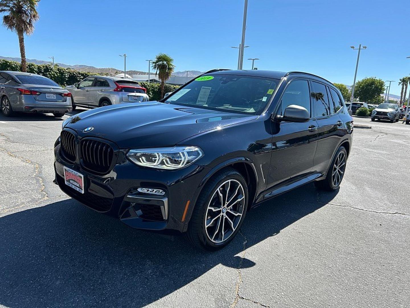 2019 BLACK BMW X3 (5UXTS3C59KL) with an 6-Cyl Turbo 3.0 Liter engine, Auto 8-Spd Stptrnc Spt transmission, located at 412 Auto Vista Drive, Palmdale, 93551, (661) 945-0620, 34.592636, -118.136681- Photo#6